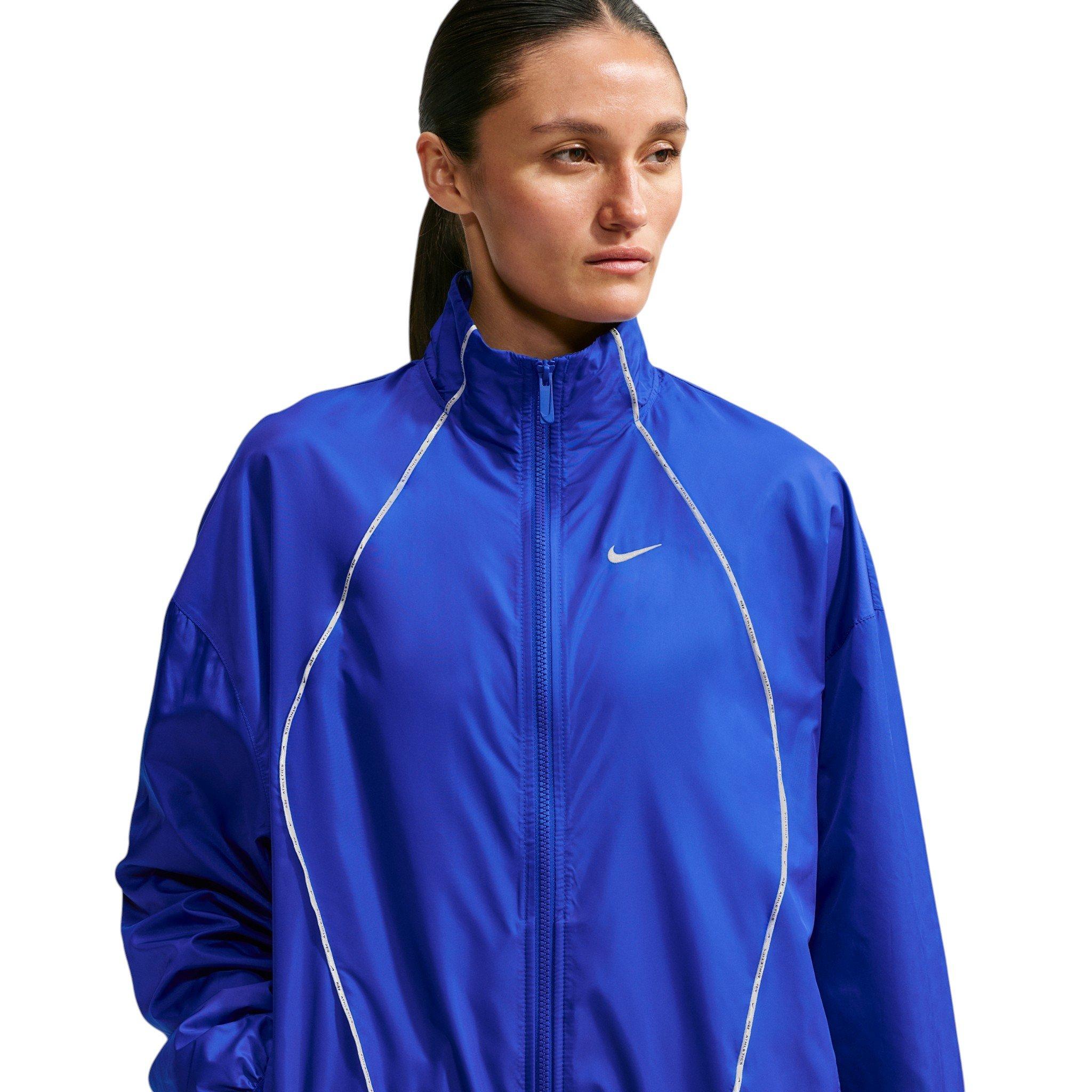 Nike Women's Sportswear Oversized Repel Windbreaker - Royal - ROYAL